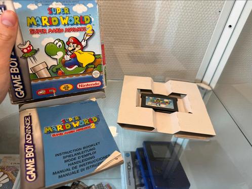Super Mario world gameboy advance, Spelcomputers en Games, Games | Nintendo Game Boy, Zo goed als nieuw, Ophalen of Verzenden