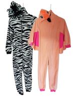 Gave flamingo onesie maat 134-140., Verzenden, Zo goed als nieuw, Meisje, Overige typen