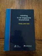 J.W.R. Twisk - Inleiding in de toegepaste biostatistiek, Boeken, Ophalen of Verzenden, Zo goed als nieuw, J.W.R. Twisk
