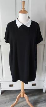 Shein zwarte korte jurk met kraag maat 1XL/44, Zwart, Maat 42/44 (L), Ophalen of Verzenden, Knielengte