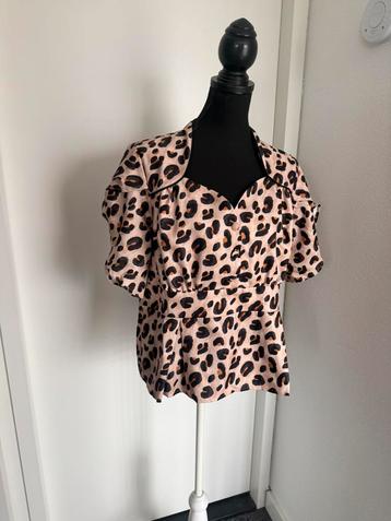 Nieuw retro Blouse nieuw mt 42-44 L staat 18 uk xl Lindy Bop beschikbaar voor biedingen