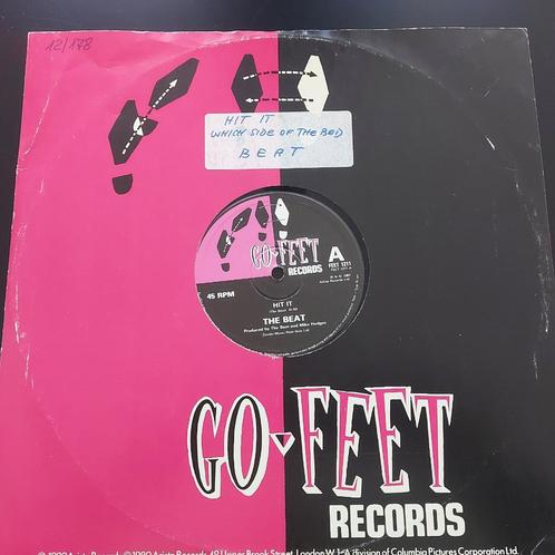 12 inch Maxisingel The Beat - Hit It (1981), Cd's en Dvd's, Vinyl | Pop, 1980 tot 2000, 12 inch, Ophalen of Verzenden