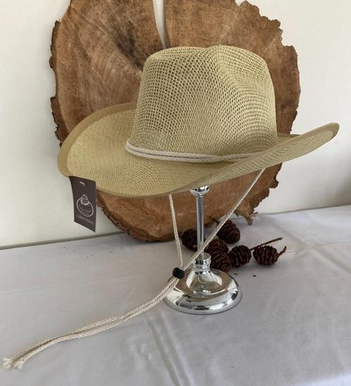 TUINHOED ZONNEHOED HEREN DE LUXE NIEUW, Kleding | Dames, Hoeden en Petten, Nieuw, Hoed, 58 cm (L, 7¼ inch) of meer, Ophalen of Verzenden