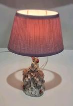 Dresden porseleinen ballerina lamp, Antiek en Kunst, Ophalen of Verzenden