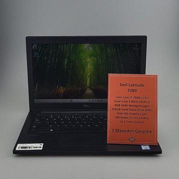 Dell Latitude 7280 i7-7600U 8GB/256GB SSD Win 11 Pro beschikbaar voor biedingen