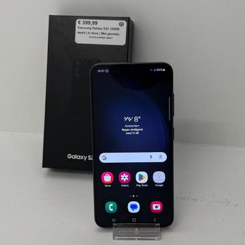 Samsung Galaxy S23 128GB zwart | In doos | Met garantie beschikbaar voor biedingen