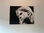 Kurt Cobain canvas, Ophalen