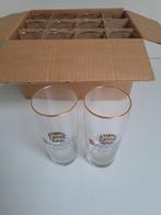 Dommelsch goudrand bier glazen, Ophalen, Nieuw, Glas of Glazen, Dommelsch