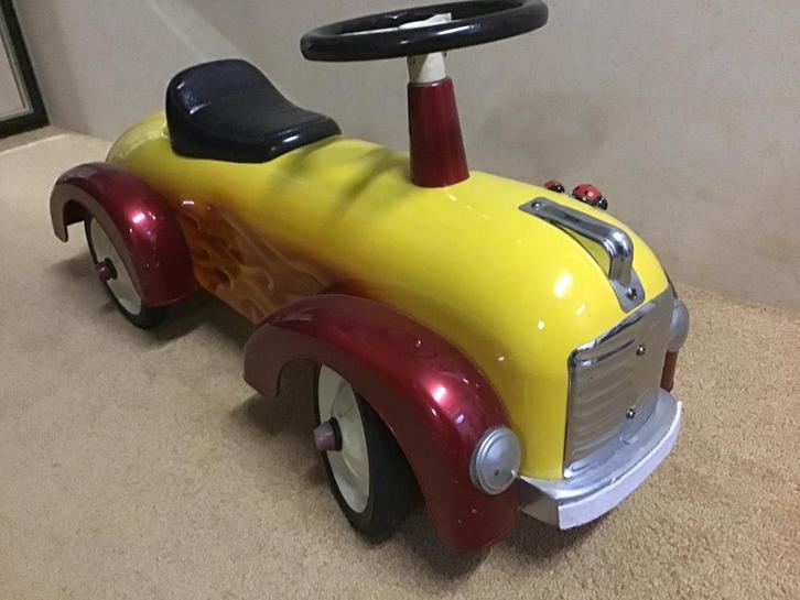 Vintage loopwagen, uniek spuitwerk, pinstripe, Goodguys., Kinderen en Baby's, Speelgoed | Buiten | Voertuigen en Loopfietsen, Zo goed als nieuw