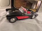 1957 Chevrolet Corvette 1:18, Ophalen of Verzenden, Zo goed als nieuw, Auto, Bburago