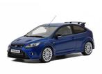 Ford Focus RS MK2 2009 blauw schaal 1/18 OTTO MOBILE OT1067, Verzenden, Nieuw, Auto, OttOMobile