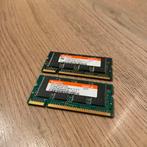 Hynix 1GB DDR 333MHz  ( 2x 512MB ), Computers en Software, RAM geheugen, Ophalen of Verzenden, DDR, Laptop, Gebruikt