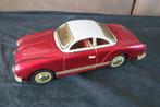 Blikken speelgoed VW Karmann Ghia frictiemoter 25 cm, Verzamelen, Speelgoed, Gebruikt, Ophalen of Verzenden