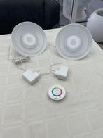2 Philips Living Colors lampen met 1 afstandsbediening, Huis en Inrichting, Ophalen, Zo goed als nieuw, Minder dan 50 cm