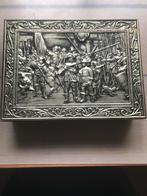 vintage Rembrandt de Nachtwacht bewaardoos koekblik, Antiek en Kunst, Ophalen of Verzenden