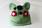 Nieuwe handgemaakte muts Bulbasaur (Pokemon), Jongen of Meisje, Handgemaakt, Nieuw, Ophalen of Verzenden
