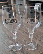 2 Cornet Bierglazen 0,5cl ZGAN, Verzamelen, Biermerken, Ophalen of Verzenden, Zo goed als nieuw, Glas of Glazen, Overige merken
