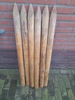 houten tuinpalen, Tuin en Terras, Ophalen, Gebruikt, Minder dan 180 cm, Palen