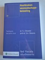 Hoofdzaken vennootschapsbelasting, Boeken, F.J. Elsweier & S.A. Stevens, Nieuw, Beta, HBO