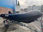 Zwarte Rib STORM 420 cm + 30 pk Mercury + Merktrailer, Watersport en Boten, Gebruikt, Benzine, Minder dan 70 pk, Overige materialen