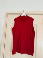 Miss Etam Rood Mouwloos Shirt Col - Maat 46, Maat 46/48 (XL) of groter, Ophalen of Verzenden, Zo goed als nieuw, Zonder mouw