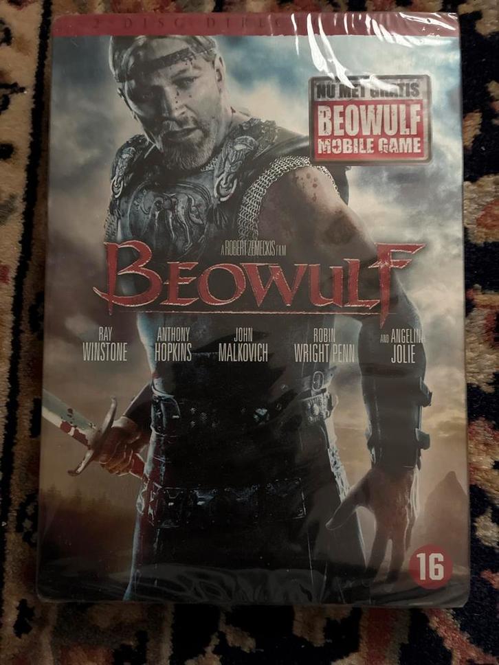 Beowulf DVD - Actie, Nieuw in verpakking, Cd's en Dvd's, Dvd's | Actie, Nieuw in verpakking, Actie, Boxset, Vanaf 16 jaar, Ophalen of Verzenden