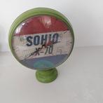 Vintage klok tankstationklok sohio x-70, Ophalen of Verzenden