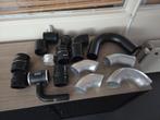 Aluminium bochten IC piping Sillicone bochten/koppelstukken, Ophalen of Verzenden, Nieuw
