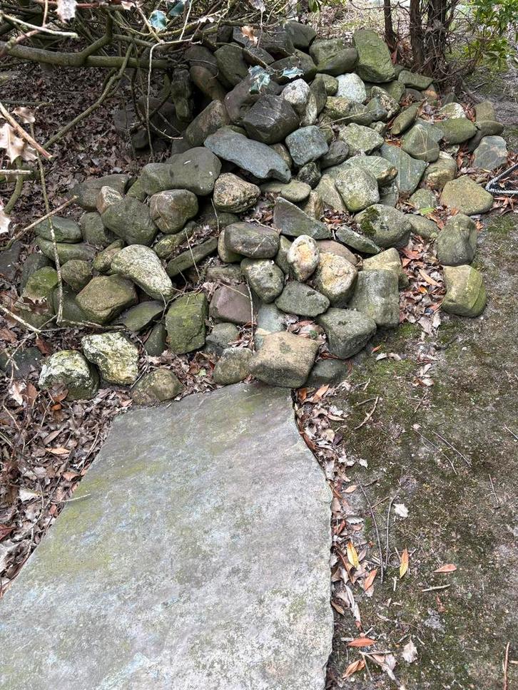 Vijverstenen - Natuurlijke uitstraling, Tuin en Terras, Grind, Keien en Split, Gebruikt, Kei, Grijs, Overige materialen, Ophalen