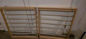 2 stuks Uitrekbare broekhanger ikea pax kast EIKEN 75x58cm - afbeelding 1