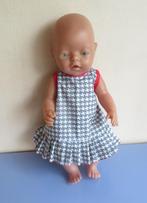 NEW poppenkleertjes poppenkleding Baby pop 40-43c jurkje 571, Ophalen of Verzenden, Nieuw, Babypop