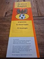 GO AHEAD EAGLES  - FC GRONINGEN, Verzamelen, Sportartikelen en Voetbal, Ophalen of Verzenden, Zo goed als nieuw, Overige binnenlandse clubs
