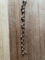 Verzilverd enkelbandje met rinkelende belletjes, Sieraden, Tassen en Uiterlijk, Enkelbandjes en Enkelkettinkjes, Ophalen of Verzenden