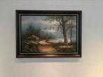 Antiek klassiek schilderij, Antiek en Kunst, Kunst | Schilderijen | Klassiek, Ophalen