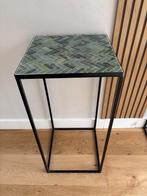 Tegelpilaren zwart 82cm – nieuw – zeegroen mozaïek, Huis en Inrichting, Ophalen of Verzenden, Nieuw