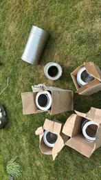 Rookgasafvoersysteem, Doe-het-zelf en Verbouw, Buizen en Afvoer, Overige materialen, 60 tot 80 mm, Ophalen of Verzenden, Zo goed als nieuw