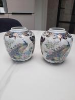 Porseleinen Japanse gemberpotjes/vazen, Antiek en Kunst, Antiek | Vazen, Ophalen of Verzenden