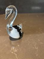 opal glas zwaan, Antiek en Kunst, Antiek | Glas en Kristal, Ophalen of Verzenden