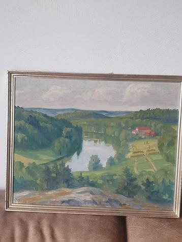 Gunnar BERGQVIST 1903–1995, Zweden landschap 