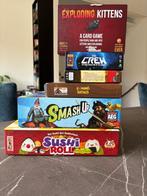 Diverse spellen (smash up, Sushi Roll, Dale, en meer), Een of twee spelers, Ophalen, Zo goed als nieuw, Reisspel