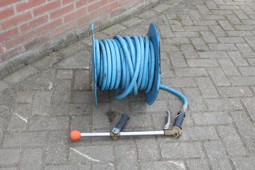 Beregeningshaspel met nieuw spuitpistool, Tuin en Terras, Tuinsproeiers, Nieuw, Handsproeier, Ophalen
