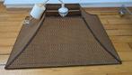 Rotan Rieten Retro Vintage Franse hanglamp, Huis en Inrichting, Lampen | Hanglampen, Ophalen of Verzenden, Gebruikt