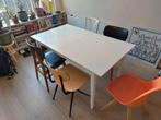 Uitschuifbare eettafel 150 - 200, Huis en Inrichting, Tafels | Eettafels, Ophalen, Gebruikt, 50 tot 100 cm, Vijf personen of meer