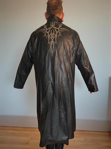 Leren jas met print - Maat 5XL beschikbaar voor biedingen