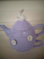 Nieuw - Tea for one - Pasen - Aardewerk/Porselein, Nieuw, Ophalen of Verzenden, Overige stijlen, Kop(pen) en/of Schotel(s)
