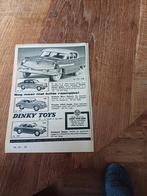 Advertentie Dinky Toys Porsche 356A, Hudson Hornet, Hillman, Auto's, Ophalen of Verzenden, Zo goed als nieuw