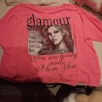 Knal roze shirt draagmaat xxl, Verzenden, Zo goed als nieuw, Maat 46/48 (XL) of groter, Roze