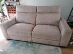 Leenbakker bank James beige 3-zits, Huis en Inrichting, Banken | Bankstellen, Ophalen, Gebruikt, 150 tot 200 cm, Tweepersoons