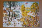 Oude Heye Breugel-Ryba '' SCHLARAFFIA ''+ Poster 1500 st., Ophalen of Verzenden, 500 t/m 1500 stukjes, Gebruikt, Legpuzzel