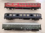 Fleischmann H0 wagon, rijtuigen 3x D -rijtuigen oa DSG, Hobby en Vrije tijd, Modeltreinen | H0, Gebruikt, Gelijkstroom, Fleischmann